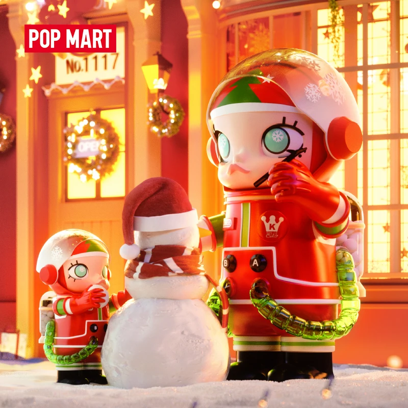 

Коллекция POP MART MEGA 400% космическое Рождество Молли только 1 шт. только для каждого покупателя ID