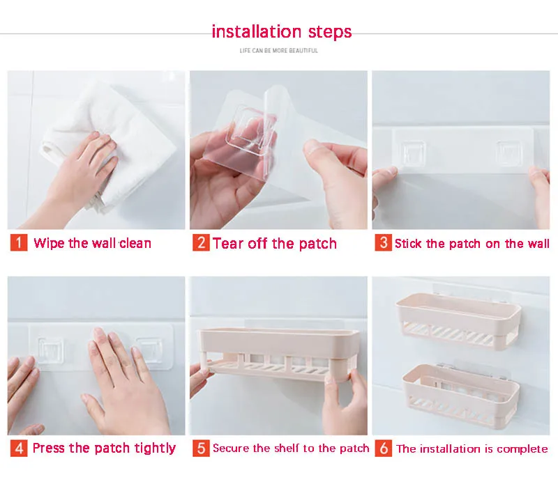 1 шт. присоска угловая полка для душа ванная комната кухня настенное крепление