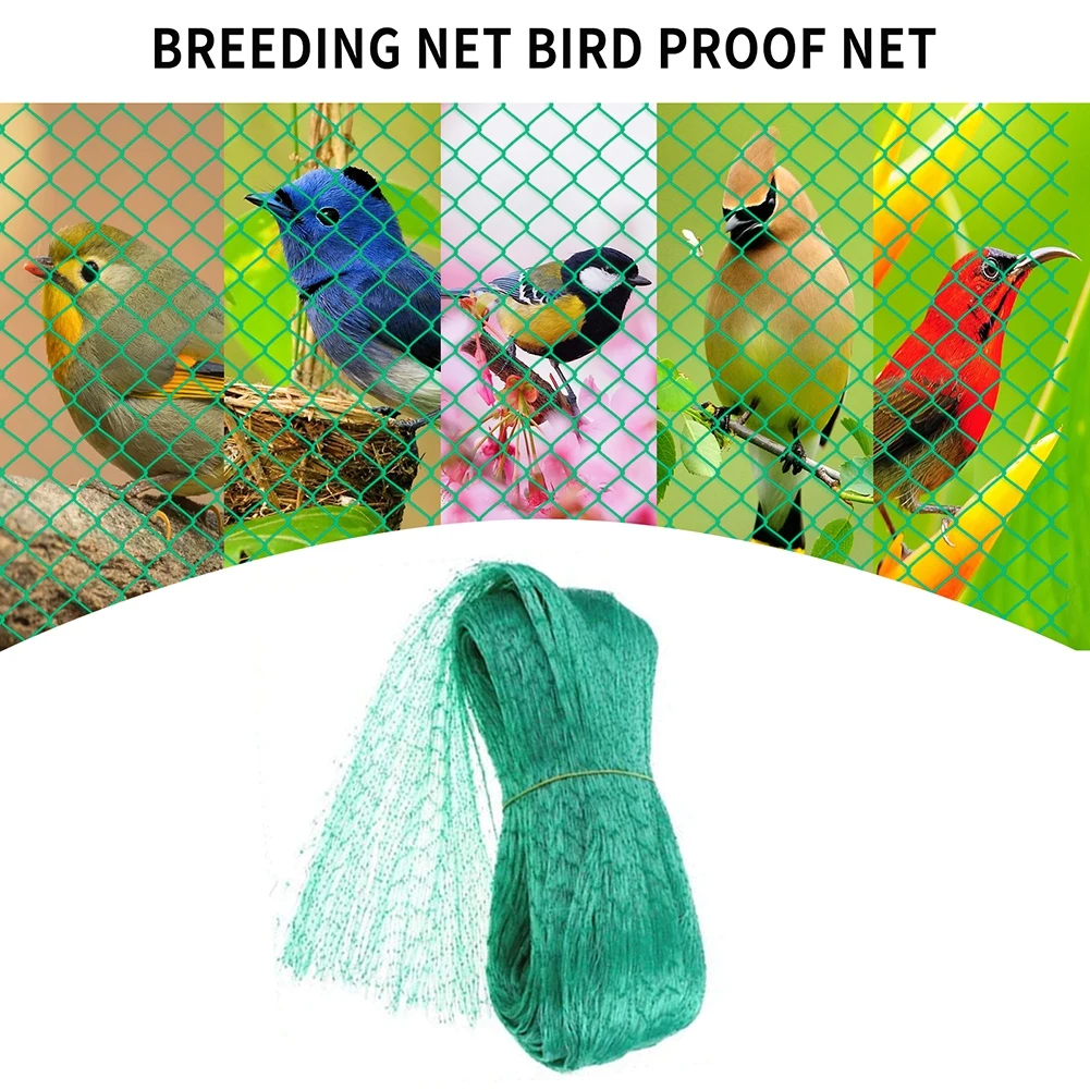 

Garden Netting Kit 13X16 Feet Green Heavy Duty Woven Mesh Protect Plants Fruits Flowers Trees Stretch Fencing Extra Durable Net