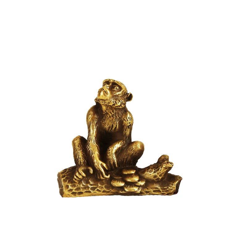 Feng shui Медь латунь китайского зодиака животных год счастливое богатство фигурка