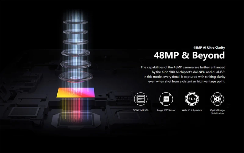 Honor 20 Pro Global rom, 8 ГБ, 128 ГБ, 256 ГБ, 6,26 дюйма, FHD+ 2340X1080 P, 980 Мп+ 32 МП, отпечаток пальца, NFC, восьмиядерный смартфон Kirin