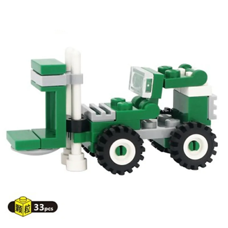 31 совместимый кран. Экскаватор блок LEGOLAND городской грузовик развивающие игрушки