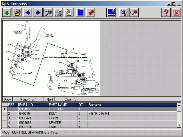 Для Cat Forklift каталог запчастей для автопогрузчика 2003 N Compass|psa|calculator |