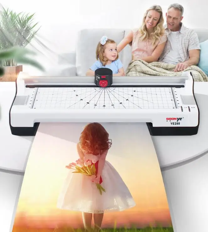

YE288 New Smart photo laminator A3/A4 laminating machine laminator sealed plastic machine hot and cold laminator width 330mm