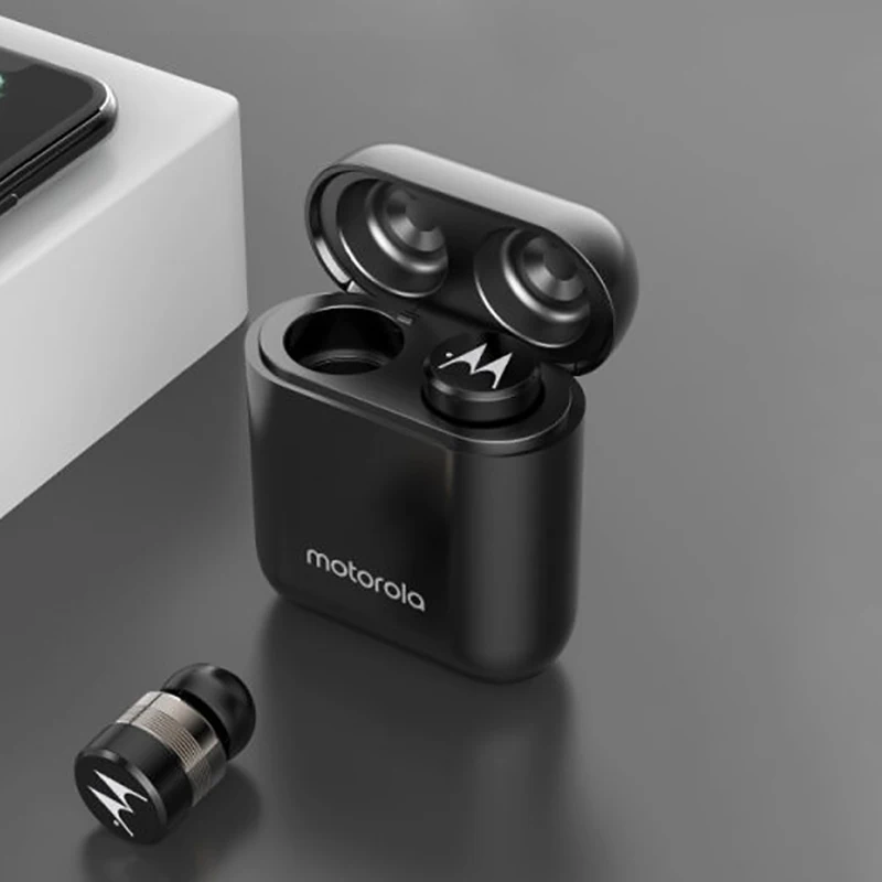 Motorola VerveBuds 115 настоящие беспроводные TWS наушники с 6 мм металлическим блоком Bluetooth 5