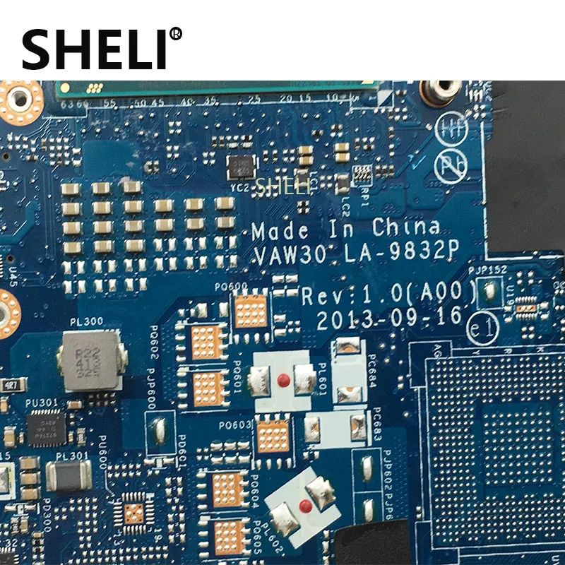 SHELI For DELL E5440 Laptop Motherboard MainBoard LA-9832P With I3-4010U CN-0KYG98 KYG98 100% Full Tested good working | Компьютеры и