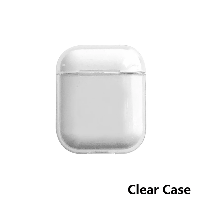 Clear Case Bluetooth наушники аксессуары для Airpods чехол Минни ремень Мягкий силиконовый защитный чехол сумка милый мультфильм Funda - Цвет: Clear Case