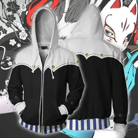 persona 5 cosplay hoodie akira kurusu 3d joker long sleeve hoody hoodies fashion men women zip up sweatshirts new