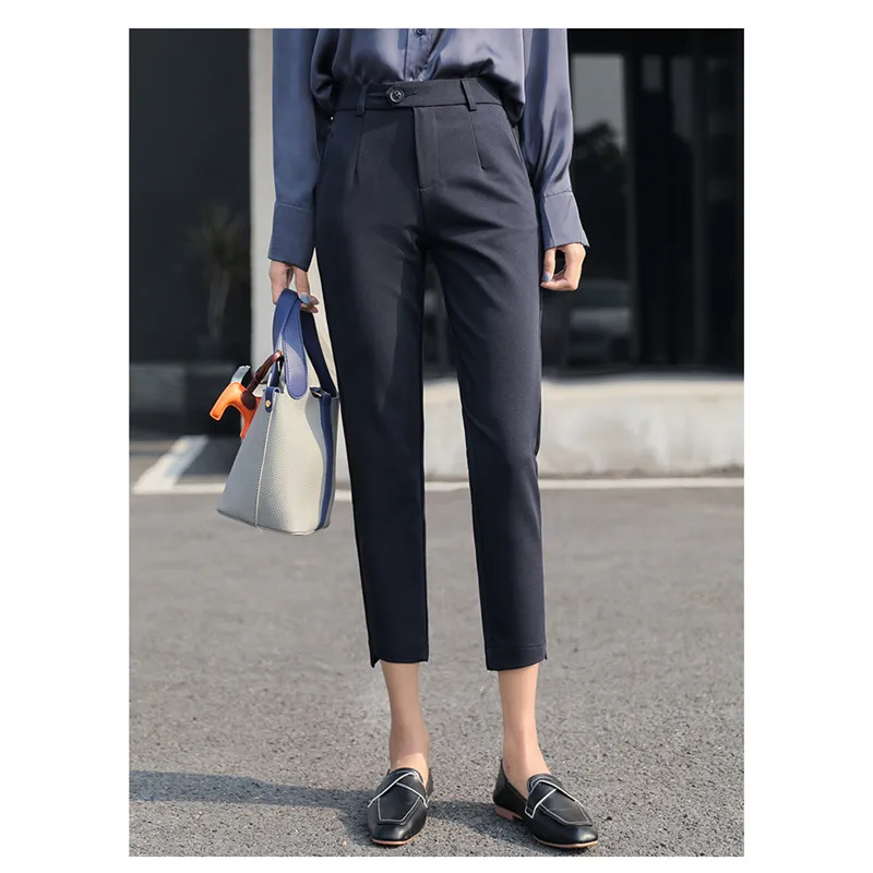 JUJULAND брюки женские новые капри до щиколотки леггинсы Pantalon Femme рабочая одежда с