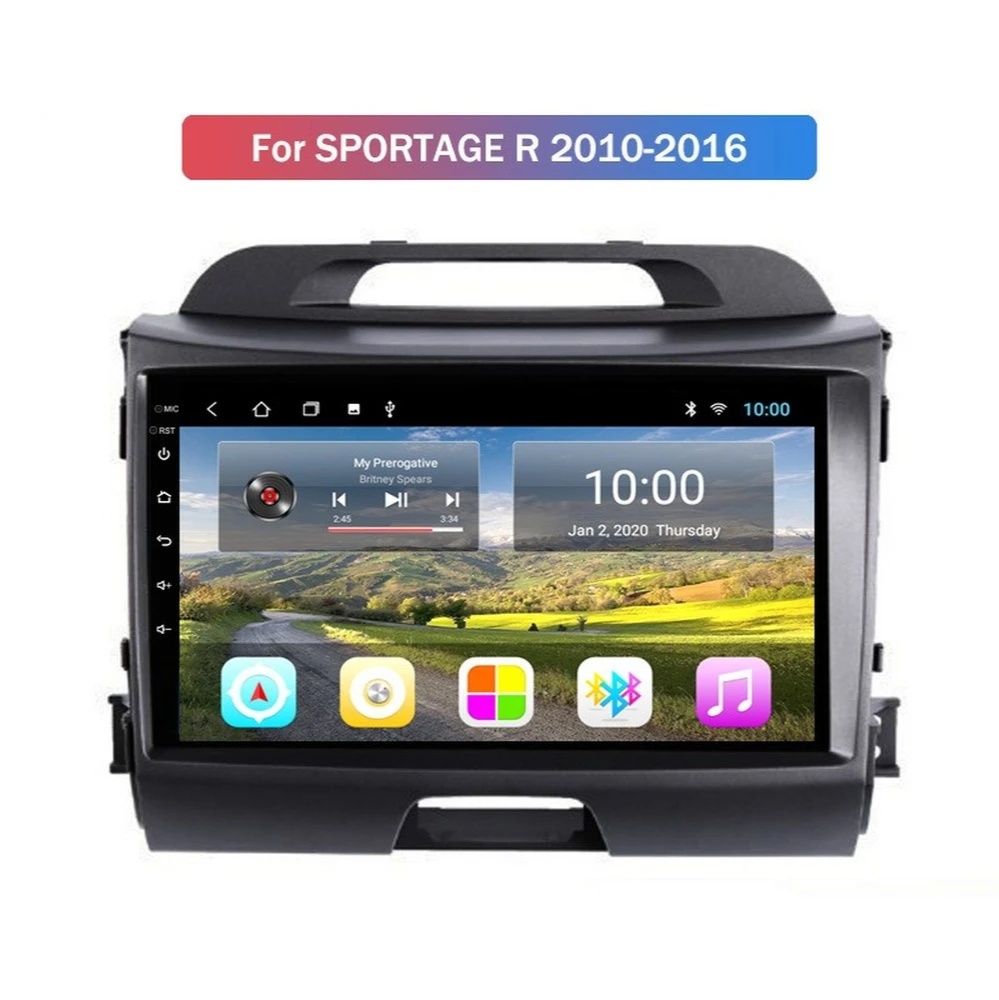 Android Восьмиядерный автомобильный радиоплеер для KIA SPORTAGE 2010-2016 Автомобильный