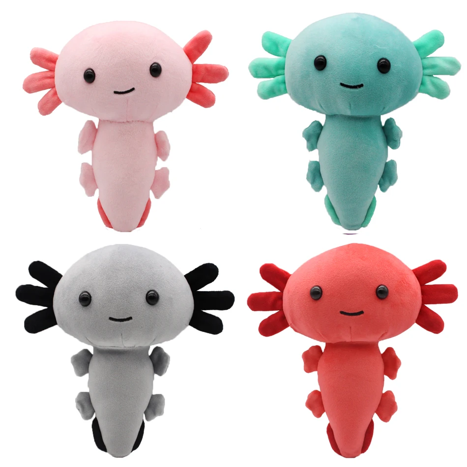 

20cm Cute Kawaii Axolotl Plush Toy Squishmallowing Axolotl Stuffed Animals Plushie Doll Baby Toys Room Decor Kids Gift