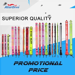 110 см 150 см 180 см погружной буй для дайвинга, маркер для поверхности, буй SMB, подводный безопасный сигнальный буй, поплавок, надувная трубка для сосисок