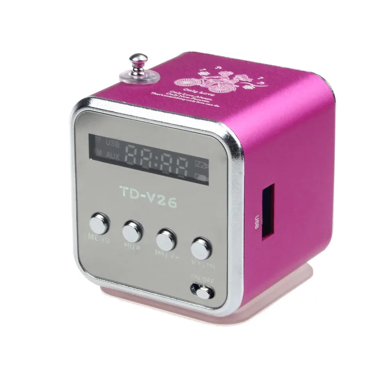 Динамик открытый MP3 плеер усилитель Micro SD TF карта USB диск динамик с fm радио аудио s