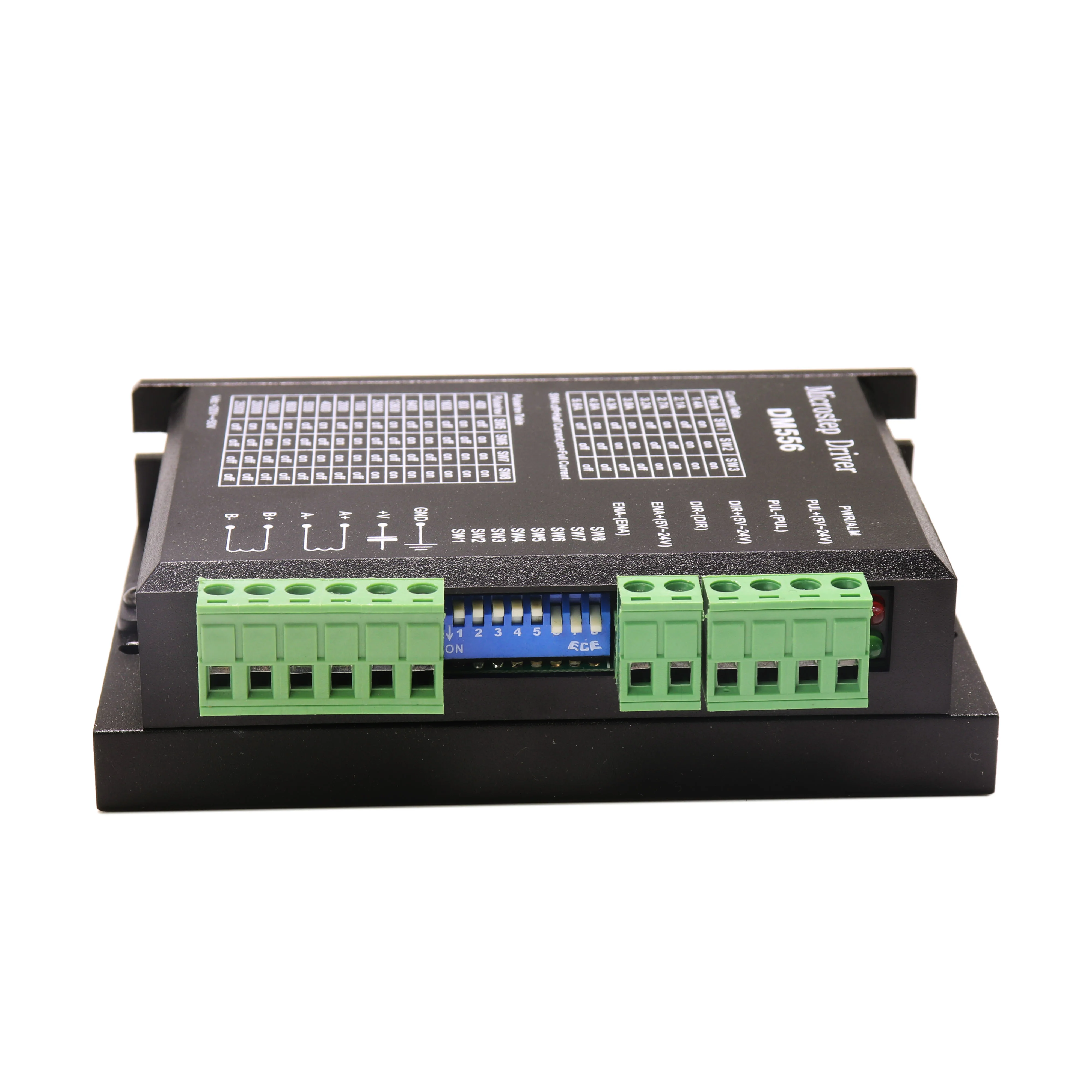 

5pcs Stepper Motor Driver 20-50 VDC DM556 2-phase Max. 4.2A for 57 86 Series Motor 3D Printer Monitor Equipment
