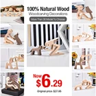 Деревянная фигурка щенка ручной работы, украшения для домашнего декора, ремесло, Креативные аксессуары, скульптура любимого питомца, подарок, украшение для дома, гостиной