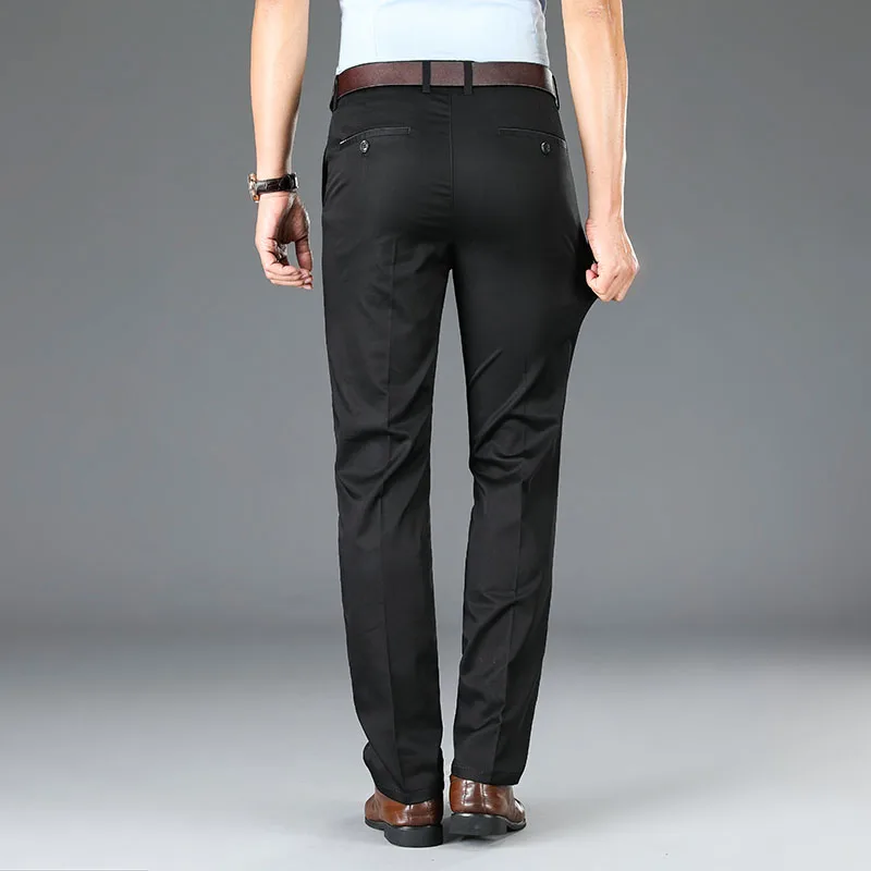 

men's pants High Quality dress pants men business trousers Office casual social pants men's classic pants men suit pants