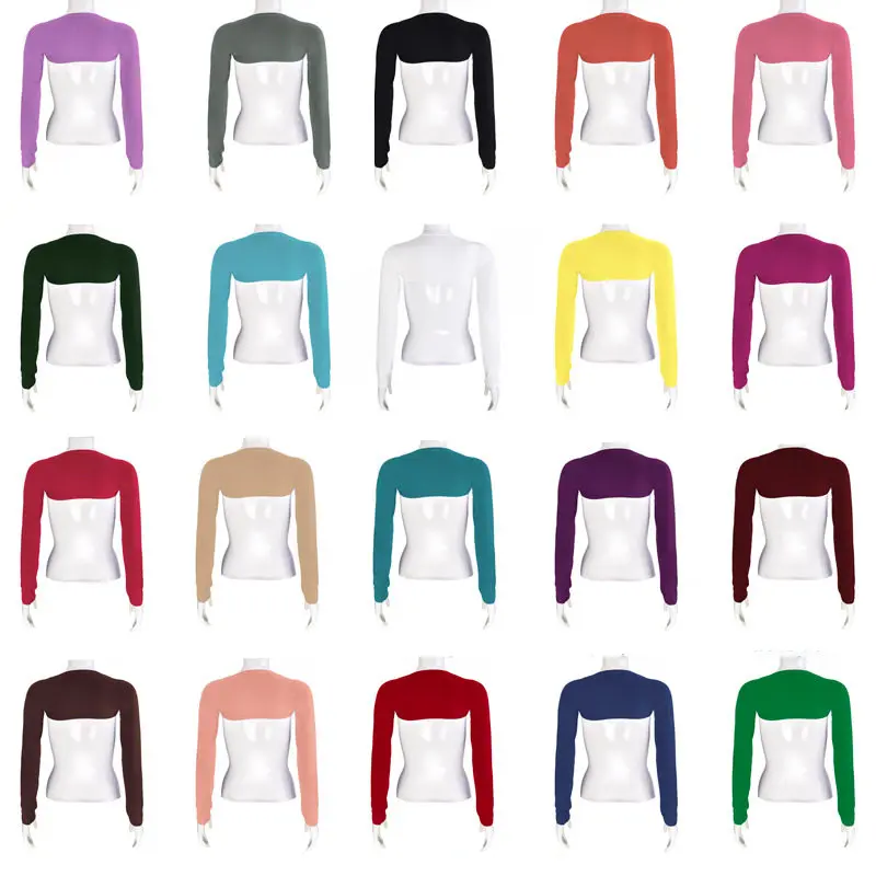 New Fashion One Piece Cotton Sleeves Arm Cover Shrug Bolero Hijab Muslim Islamic 20 Colors Free Shipping