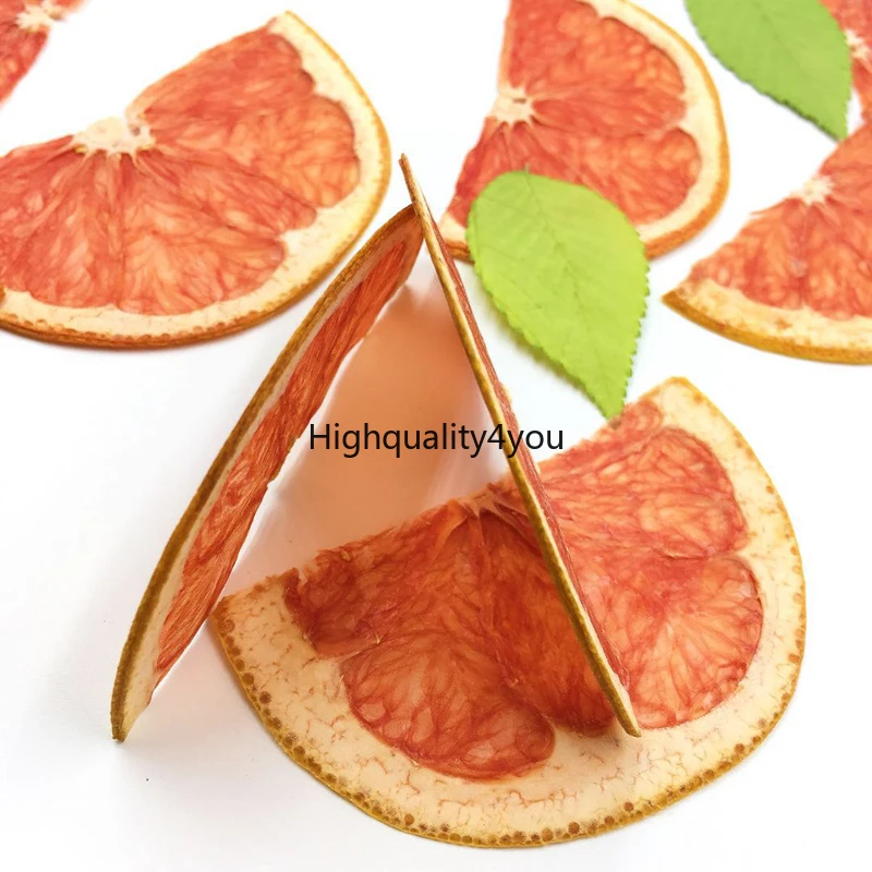10 шт. сушеные прессованные ломтики грейпфрута фоторамка для ювелирных изделий