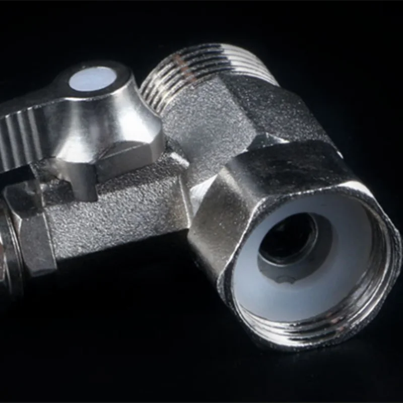 Сверхмощный RO переходник питательной воды 1/2 "до 1/4" шаровой кран подачи