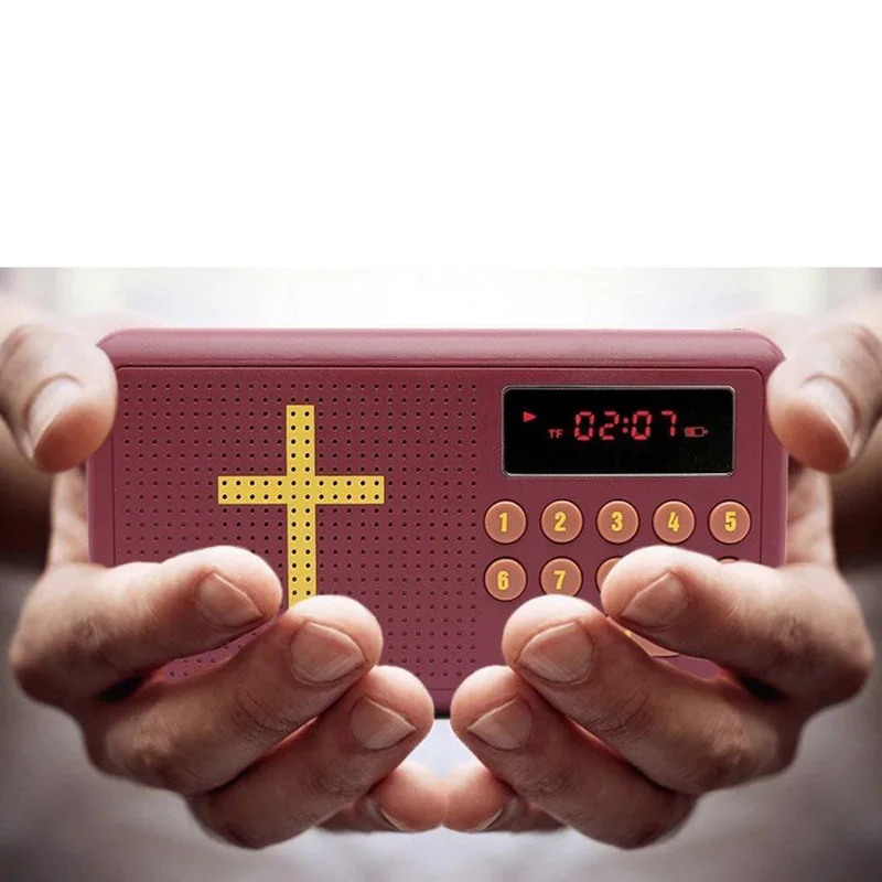 Перезаряжаемый аудио плеер электронный Король Джеймс версия Библии говорящее