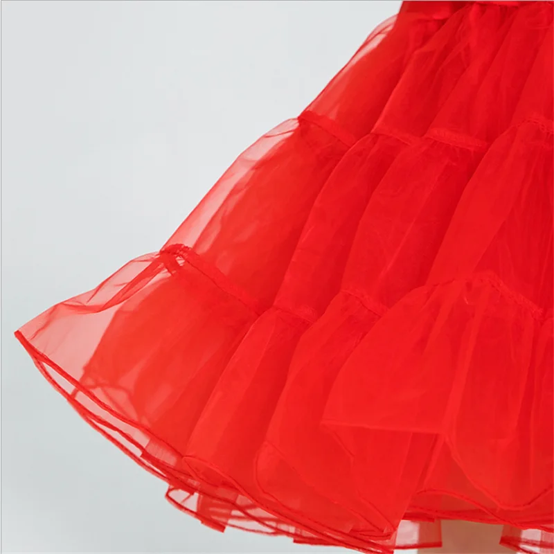 Hot sale children small 3 layer tulle skirt soft girl tutu skirt fluffy crystal yarn cute princess party pleated skirt petticoat