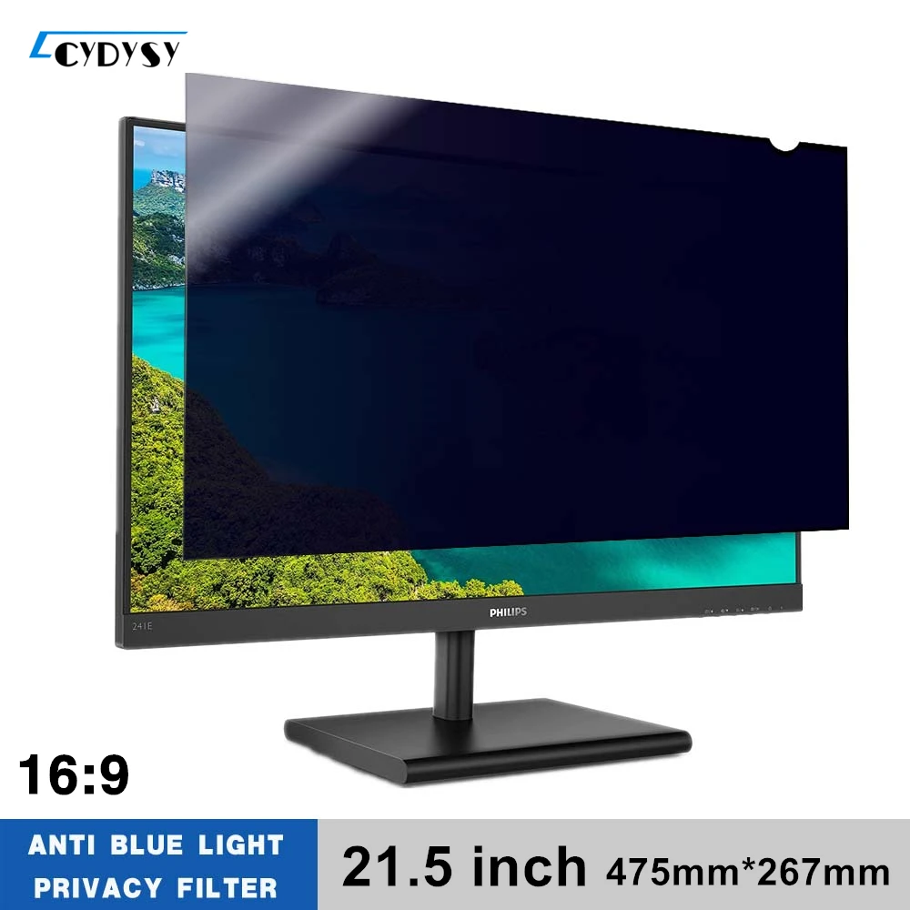 21.5 Inch LG Anti-Blue Light Privacy Filter Anti-Glare Screen Protective Film for 16:9 Widescreen Computer 475mm*267mm | Компьютеры и