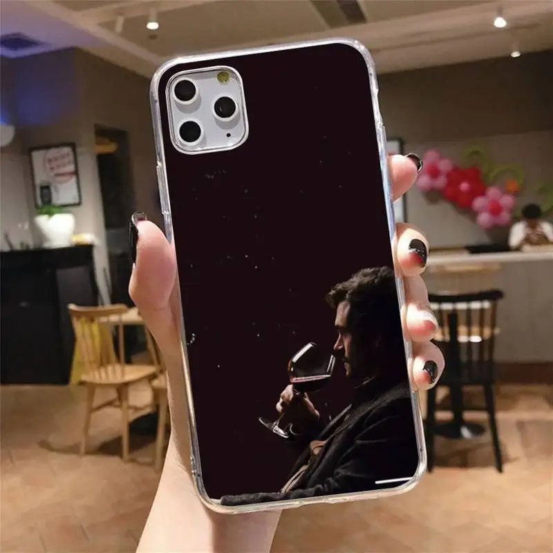 

Graham hannibal mads mikkelsen Art Phone Case Transparent for iPhone 6 7 8 11 12 s mini pro X XS XR MAX Plus cover funda shell