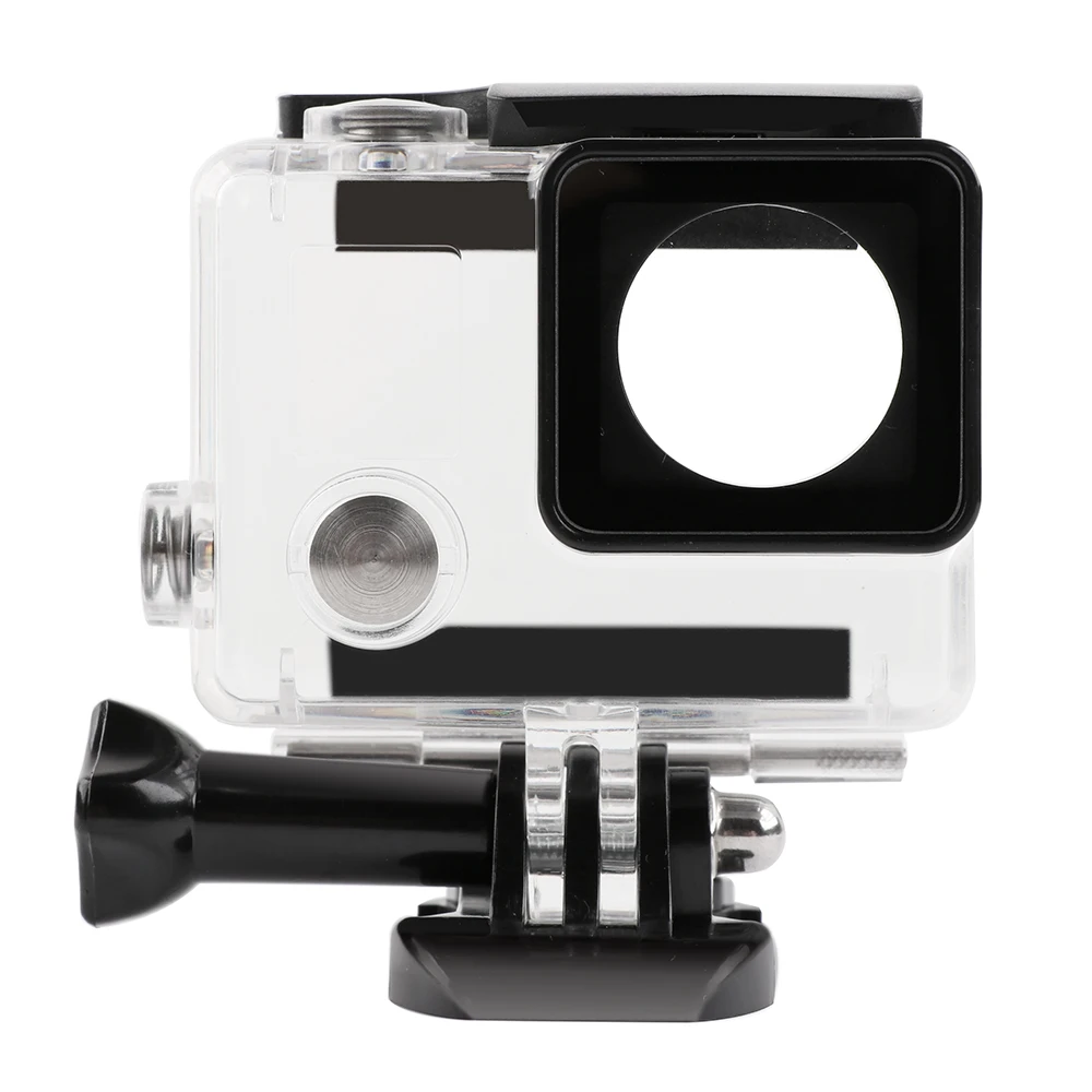 Go Pro аксессуары водонепроницаемый чехол для Gopro Hero 3 + (Plus)/4 защитный подводного