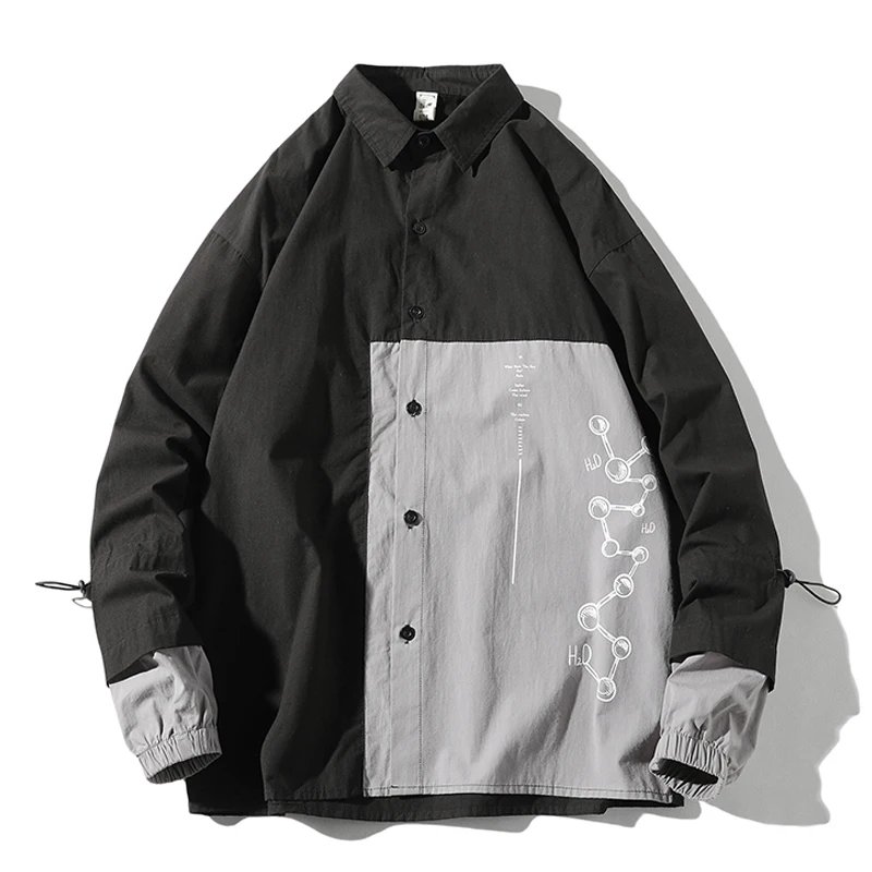 Мужская Повседневная Рубашка-Платье с длинным рукавом модель CS62 |