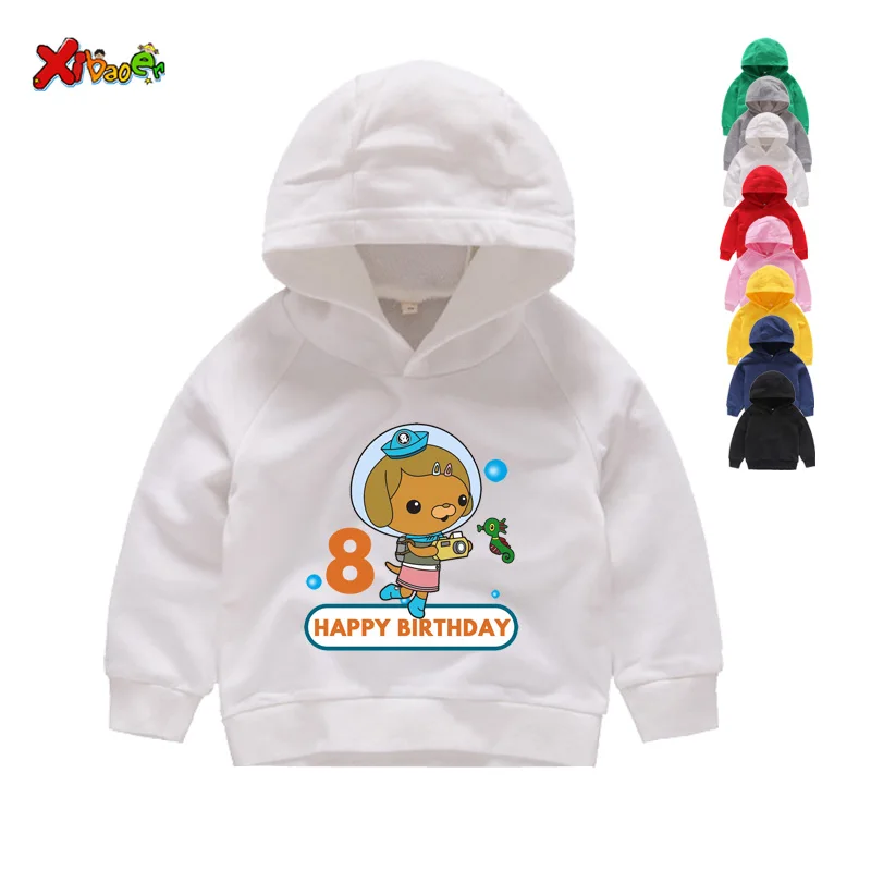 

2020 Spring Autumn Kids Boys Hoodies Cute Cartoon Print Long Sleeve Baby Girls T-shirts O-neck Cotton Children Sweatshirt Tops