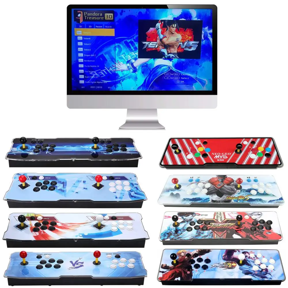 3D Pandora игровой автомат | 2200 HD игры | 1280x720P | 2 игрока управления играми | добавить больше игр | Любимый список | Поддержка 4 игроков