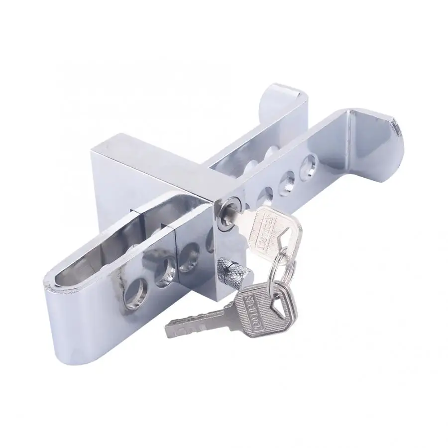 Блокировка педали тормоза 8 отверстий автомобильный стальной замок сцепления