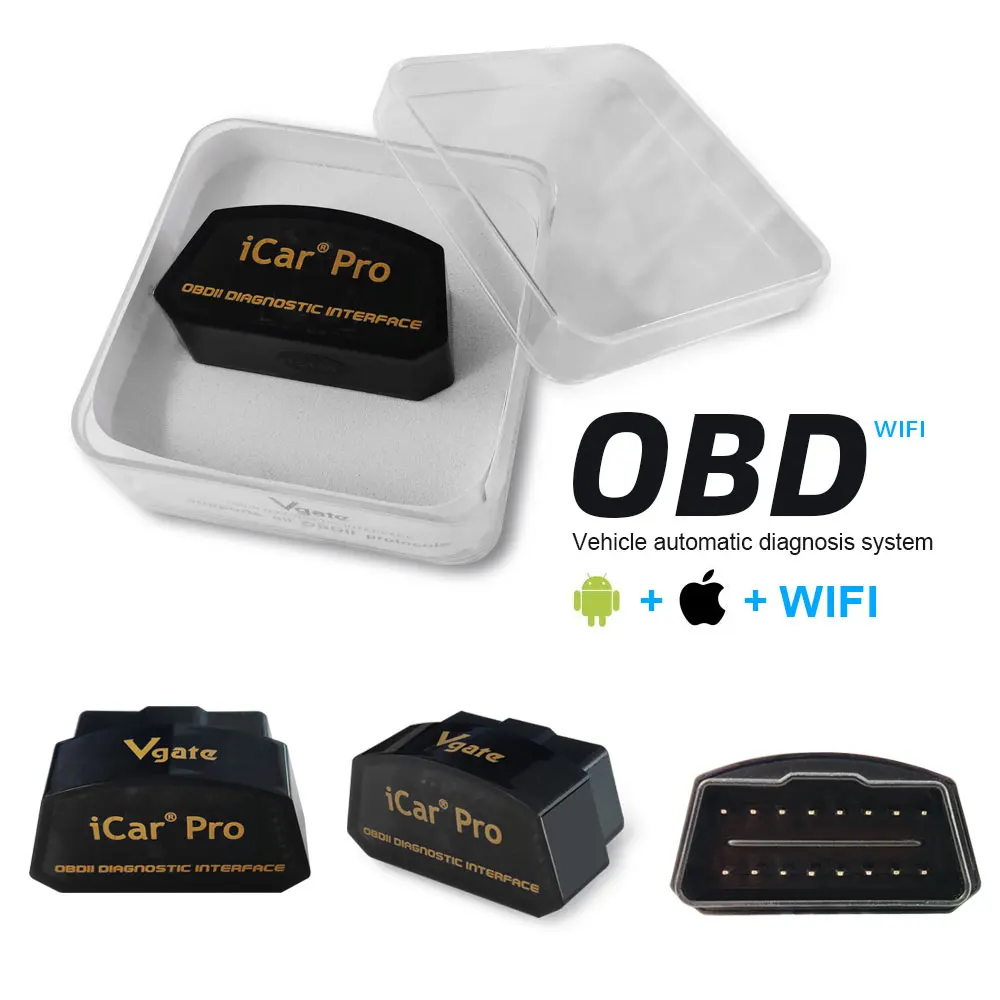Сканер Vgate icar wifi OBD II elm 327 V2.1 pro obd 2 диагностический инструмент автомобильный