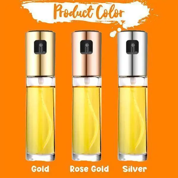 

FoodGrade Oil Atomizing Spray Glass Multifunction Portable Oil Bottle Spray Can Olive Oil Sprayer Oil Bottle For Kitchen BBQ, Gr