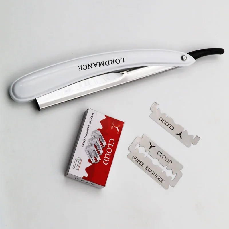 Складной нож для бритья мужчин и женщин инструменты удаления волос с 10 лезвиями 1