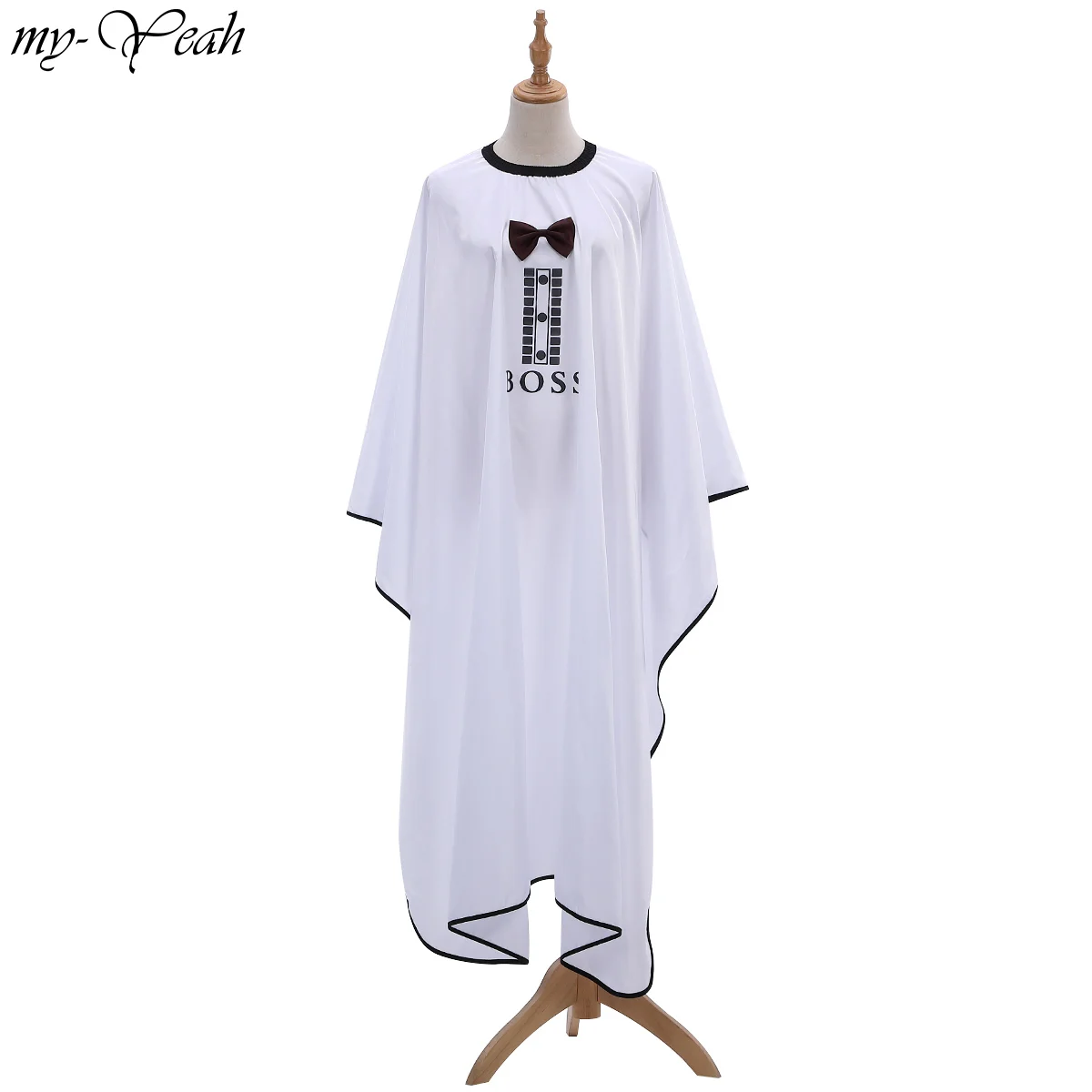 4 вида стилей новинка водонепроницаемая Парикмахерская Ткань фартук для