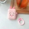 A6 Чехол для Airpods, милые Мультяшные наушники, защитный чехол, роскошный силиконовый чехол для AirPods, Bluetooth, чехол для наушников s Для Air pods 2, чехол - Цвет: A6