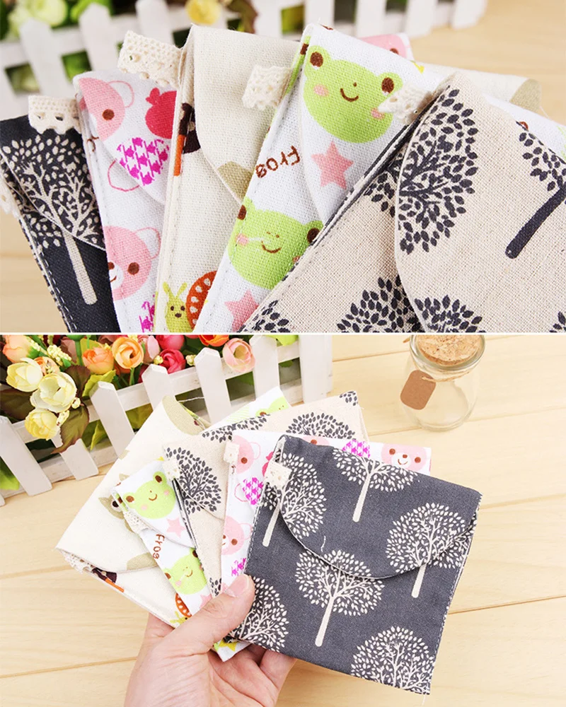 1 шт. Женская менструальная прокладка для хранения салфеток|Сумки вещей| |