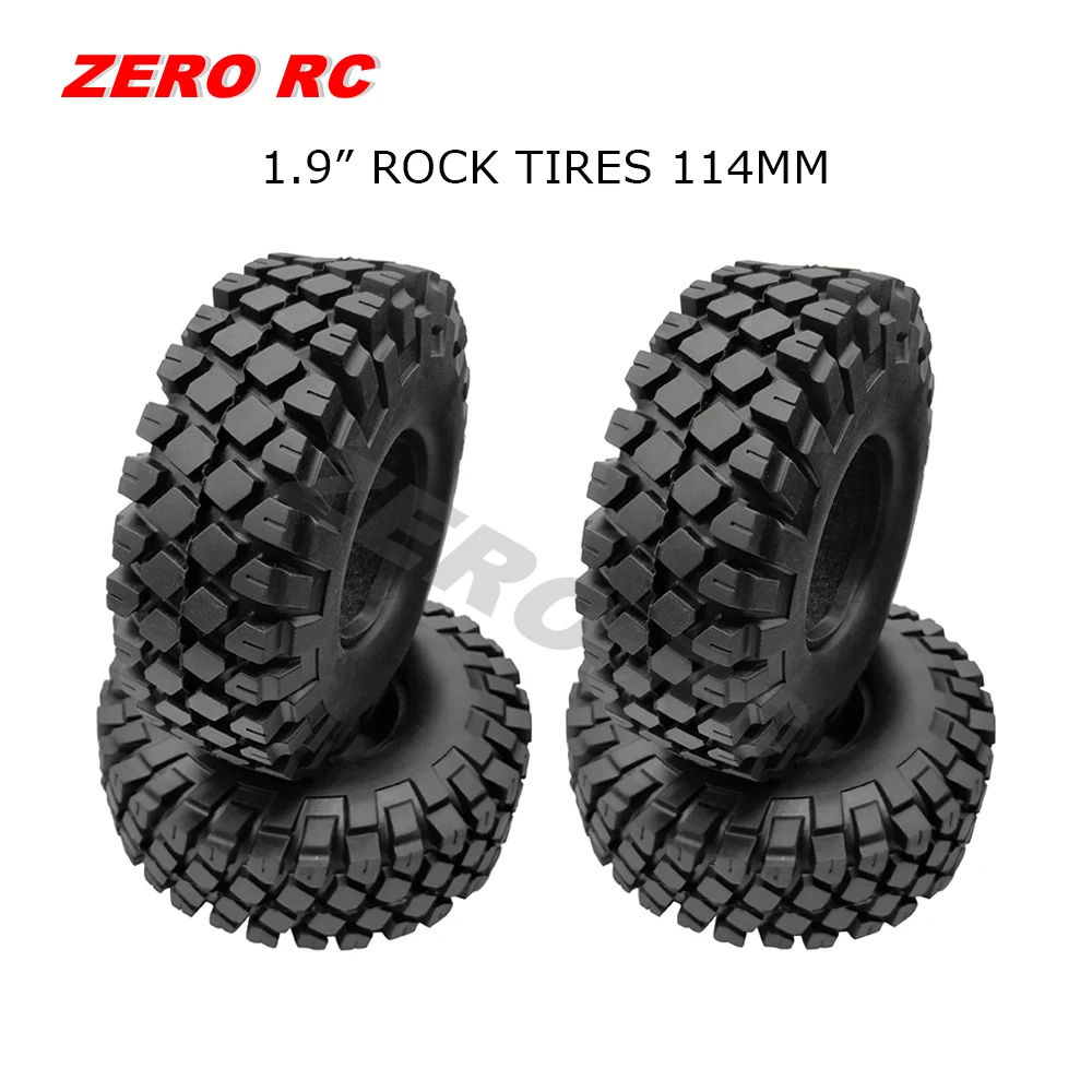 1/10 внедорожные шины 1 9 дюйма 114 мм гусеницы для AXIAL SCX10 II 90046 III каприный JEEP WRANGLER TRX4