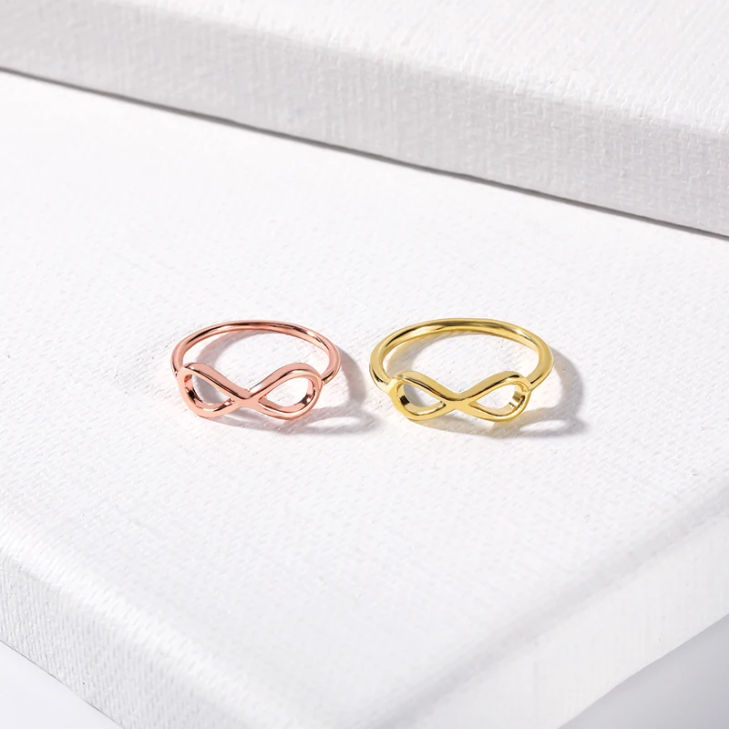 Романтика пара марки Infinity Ring вечность Бесконечная любовь навсегда Подвески