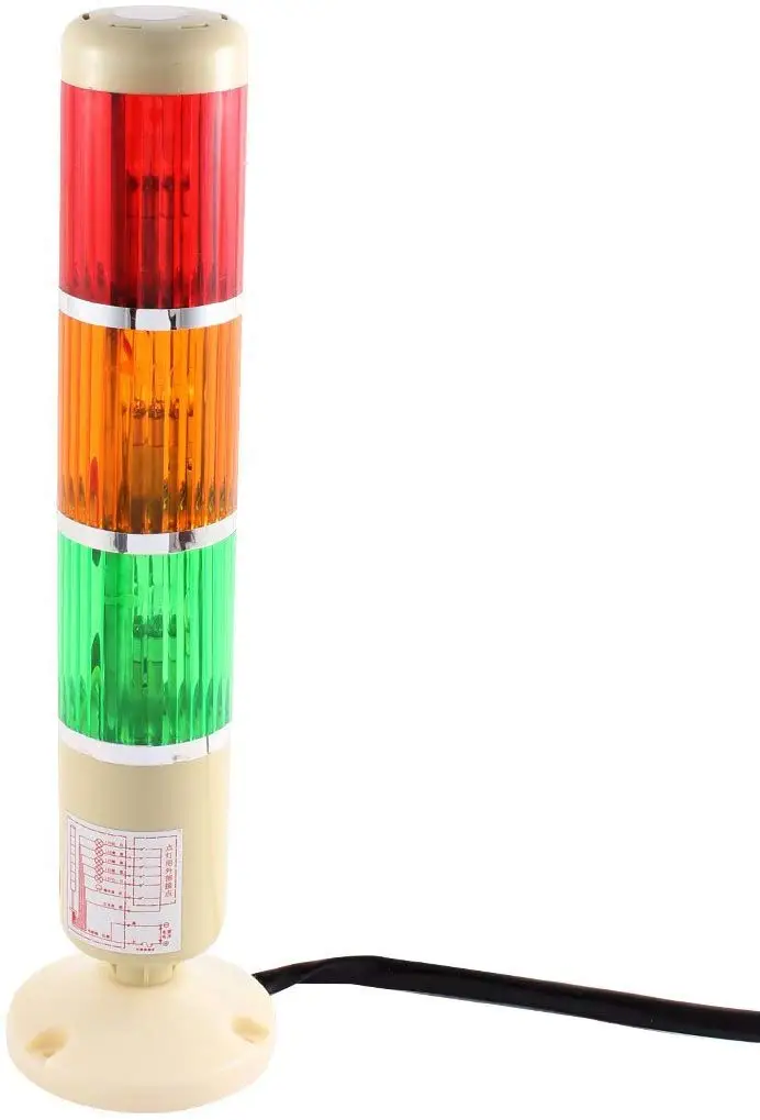LTA 205W3 DC 12V 24V 220V красный желтый зеленый сигнальная башня лампа промышленности