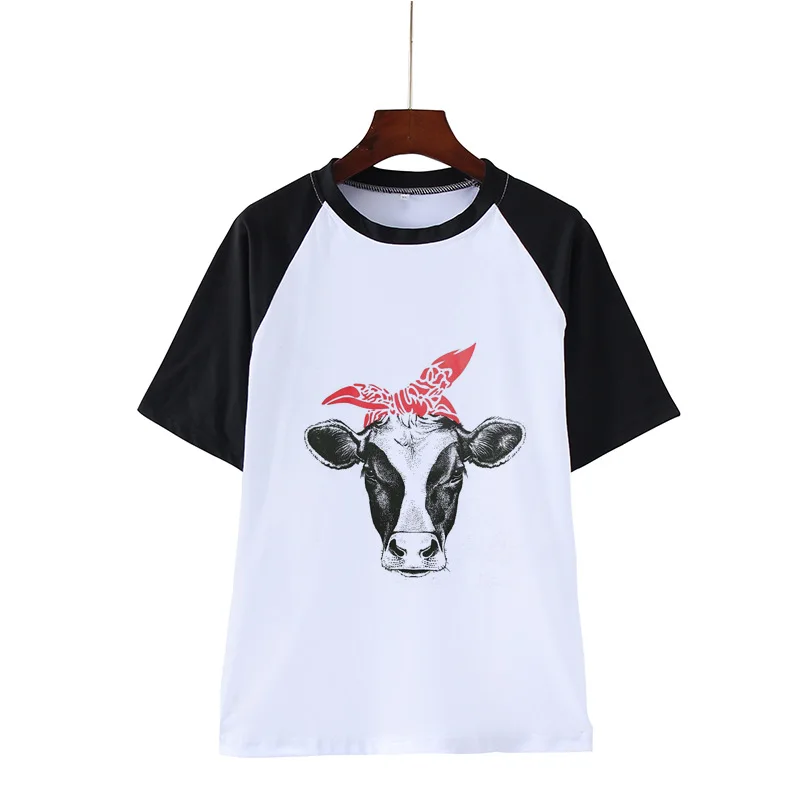 

Vegetarian vegetarian taste cartoon printing soft joker character T-shirt in the streets