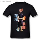 Мужская футболка Shouto Todoroki V2, крутая и забавная Повседневная футболка с коротким рукавом, мужские Модные футболки с круглым вырезом из 100% хлопка, футболка