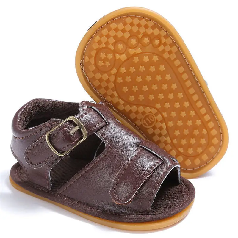 Сандалии унисекс для маленьких мальчиков и девочек мягкие Нескользящие