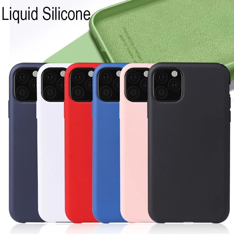 Чехол для iPhone 11 Pro 2019 X XS чехол MAX XR силиконовый Жидкий Apple 6 6s 7 8 Plus 7Plus Роскошный |