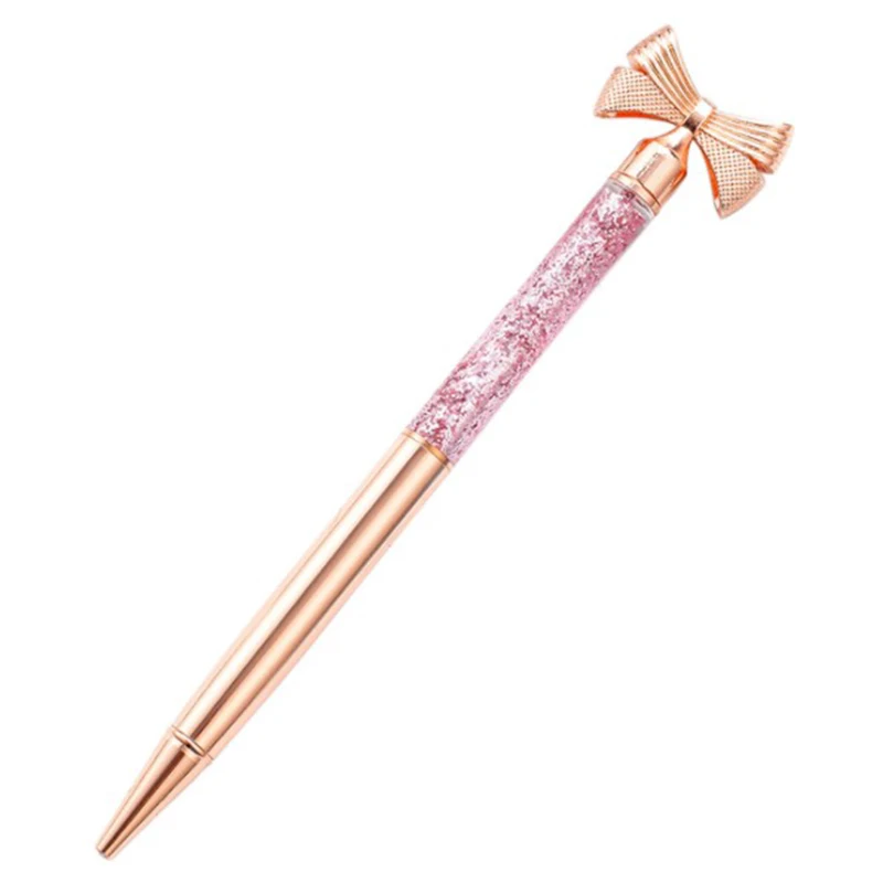 12 шт золотой порошок масло лук металлическая шариковая ручка канцелярские новые