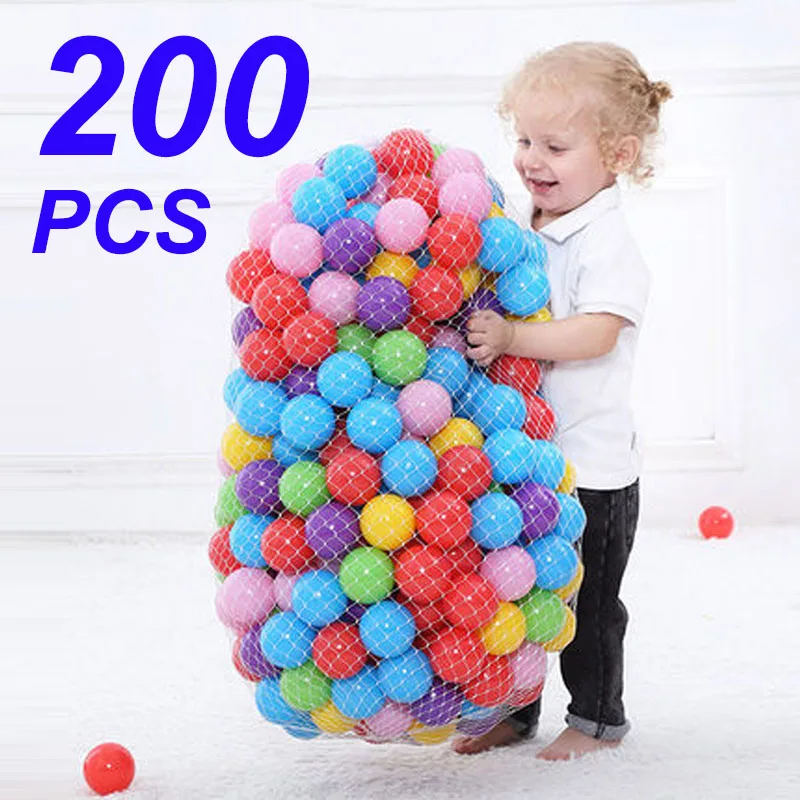 

Colors Baby Plastic Balls Water Pool Ocean Wave Ball Kids Swim Pit With Basketball Hoop Play House Outdoors Tents Toy HYQ2