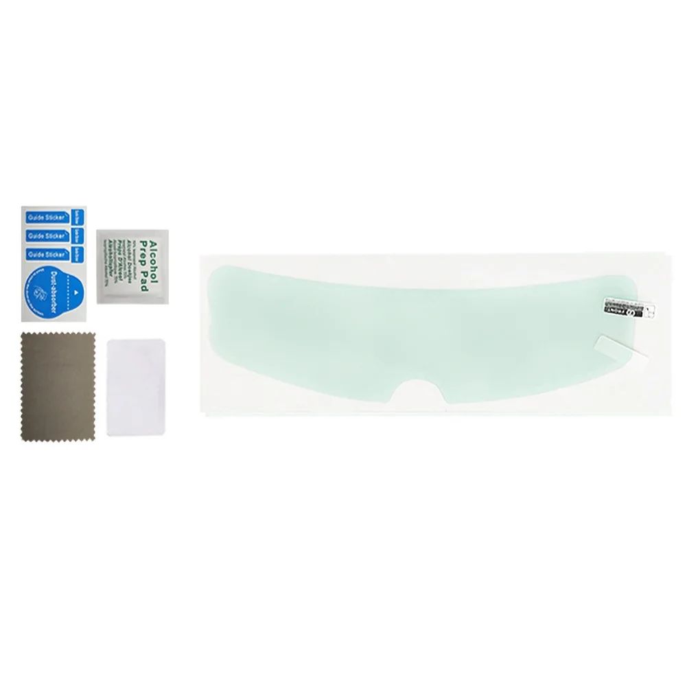 

Motorcycle Motorbike Helmet Visor Lens Anti-Fog Clear Film Sticker Universal Clear Visor Lens Sticker Motorcycle Accessories