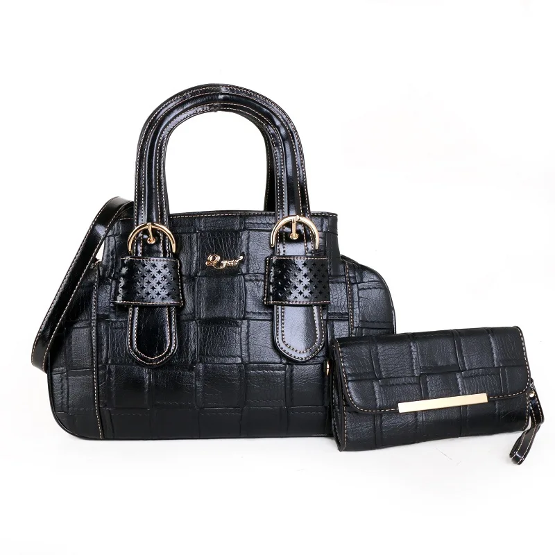 

High Quality Women Pu Leather Handbags Fashion Weave Shoulder Messenger Bags Designer Female Large Capacity Tote Crossbody Bags