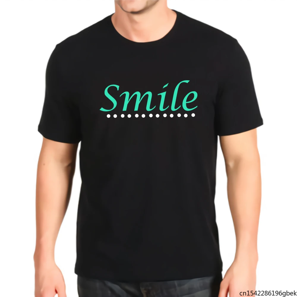 

Smile Print Awsome Men's T-Shirt